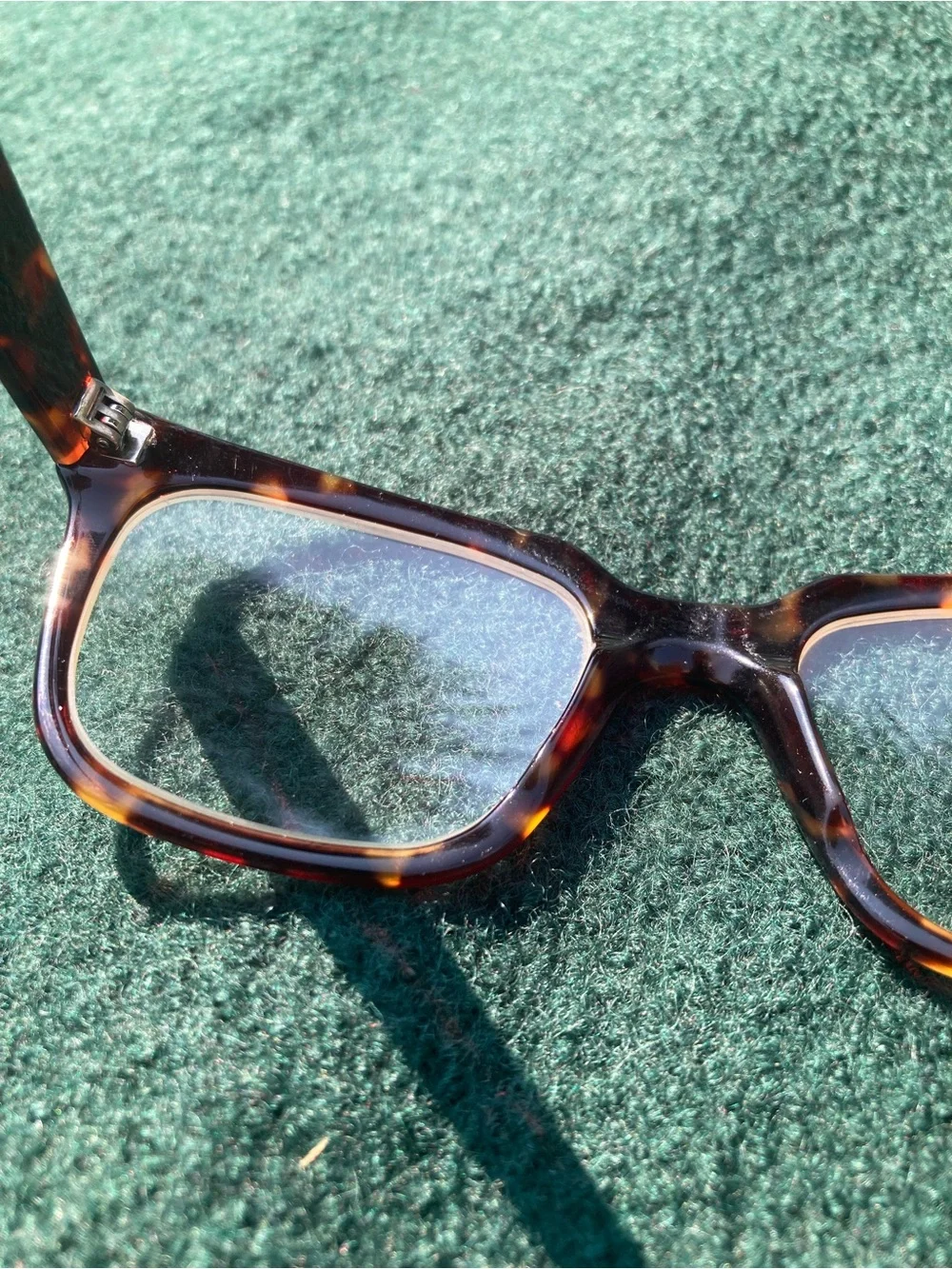 ZAC POSEN Victor Tortoiseshell Square Glasses